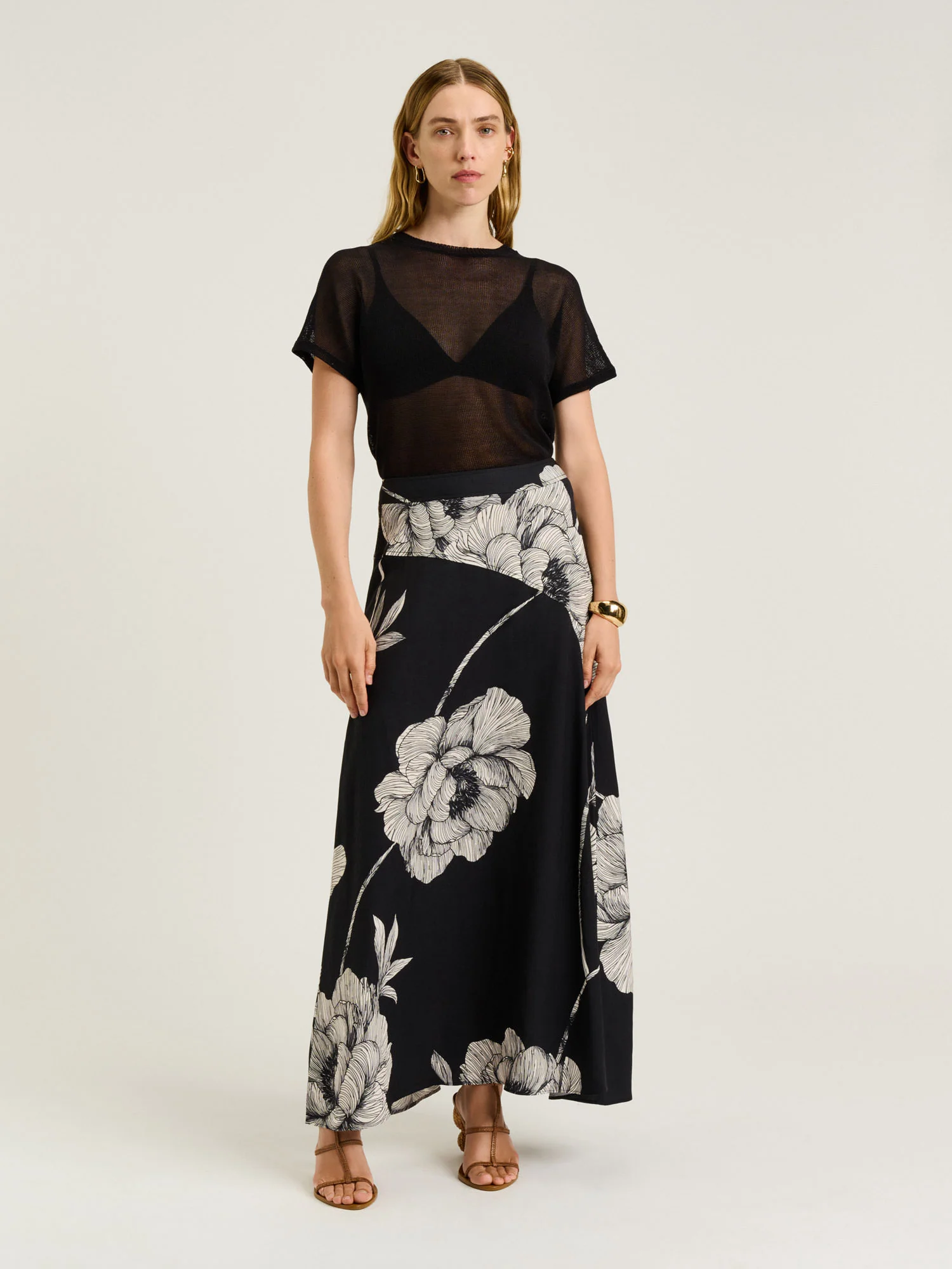BOXY MESH KNIT TEE - Image 10