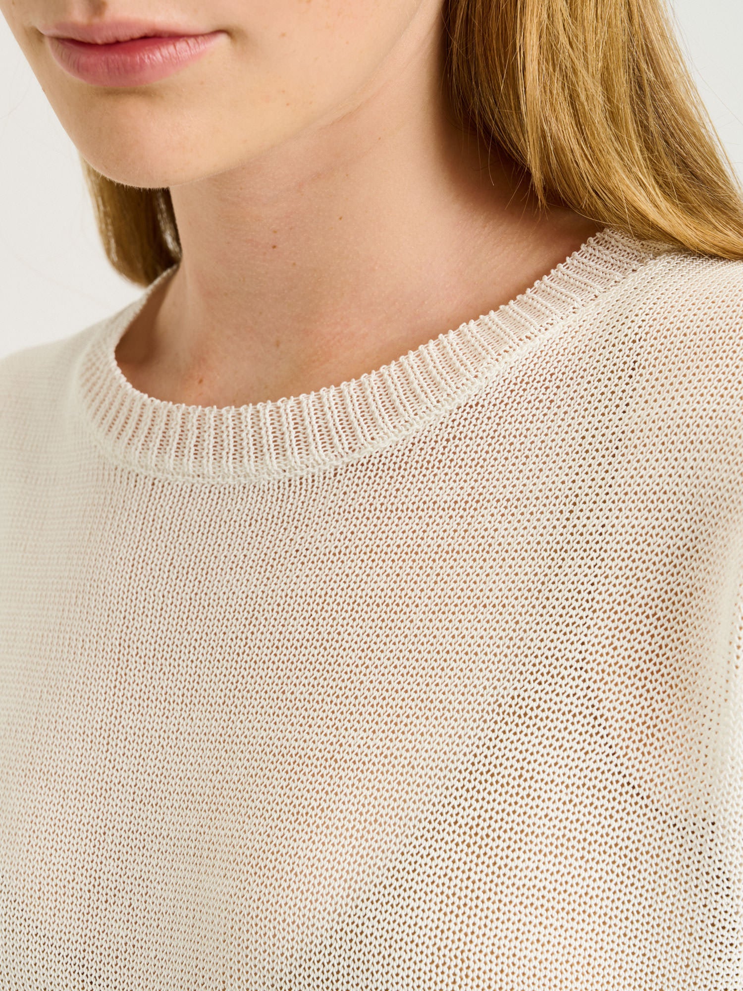 BOXY MESH KNIT TEE - Image 3