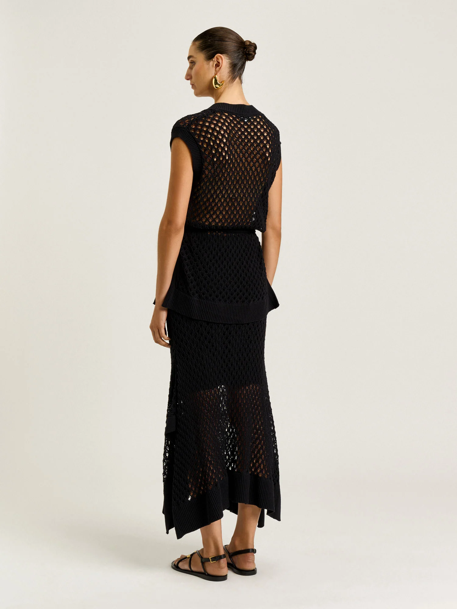 CROCHET KNIT MAXI SKIRT - Image 6