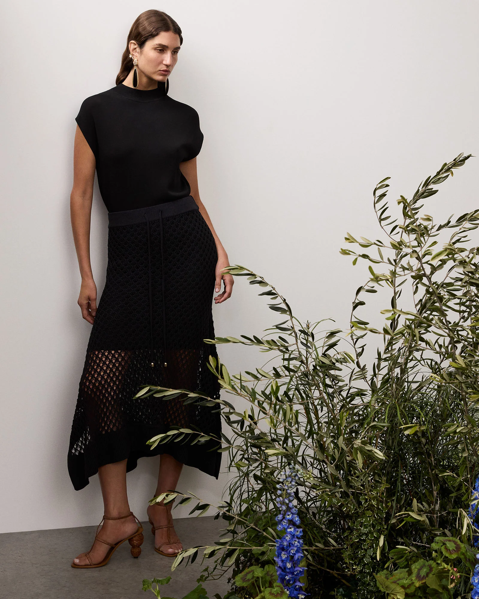 CROCHET KNIT MAXI SKIRT - Image 8