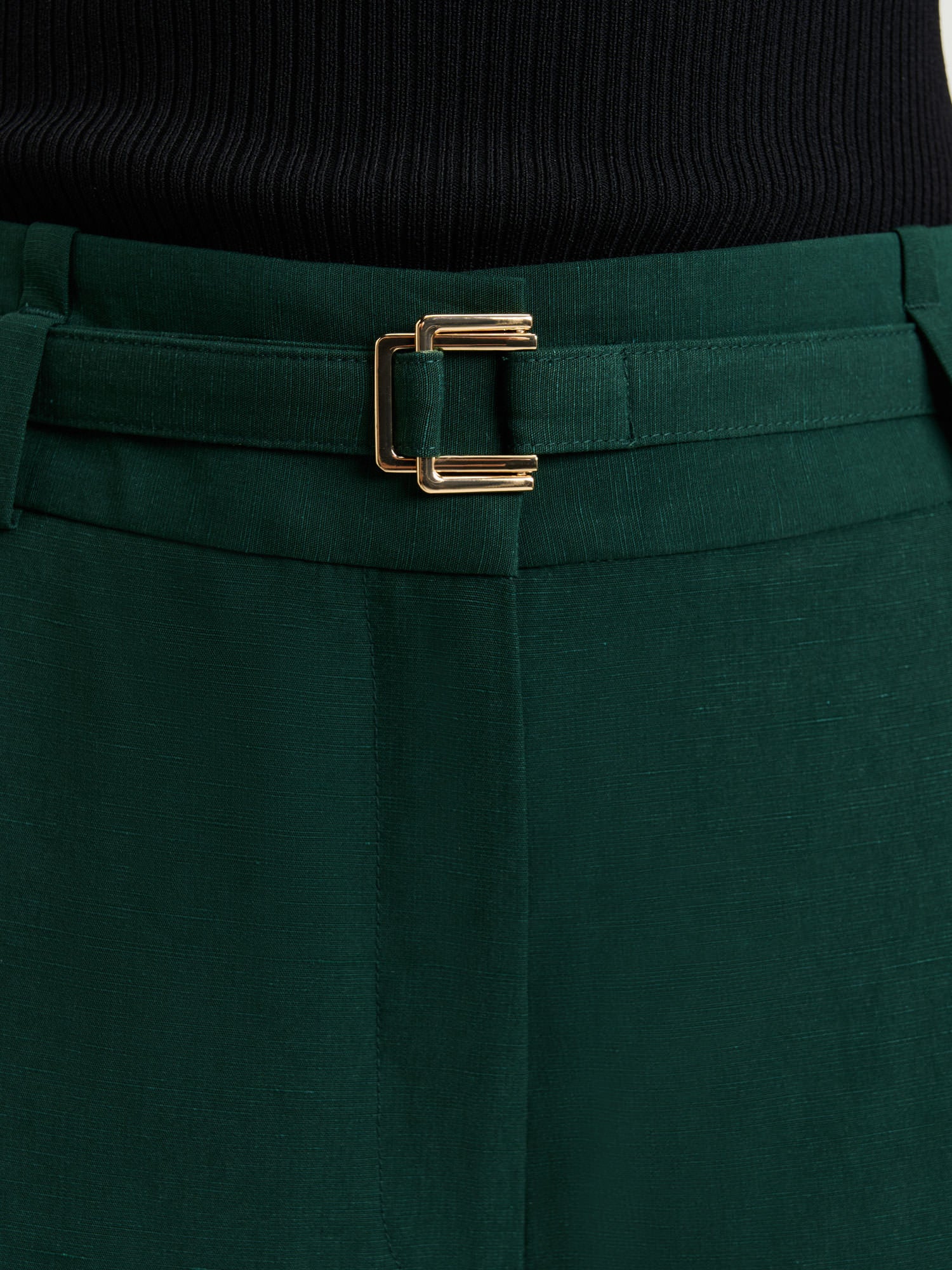 EUROPEAN LYOCELL LINEN FLARED PANT - Image 3