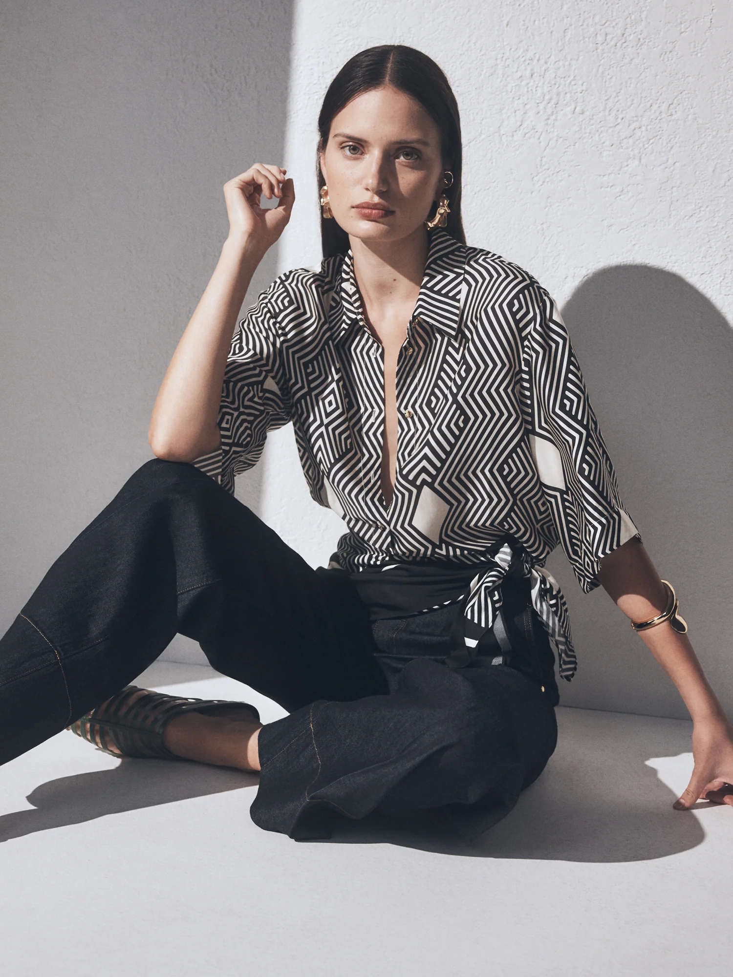 GEO TILE BORDER SHIRT - Image 6