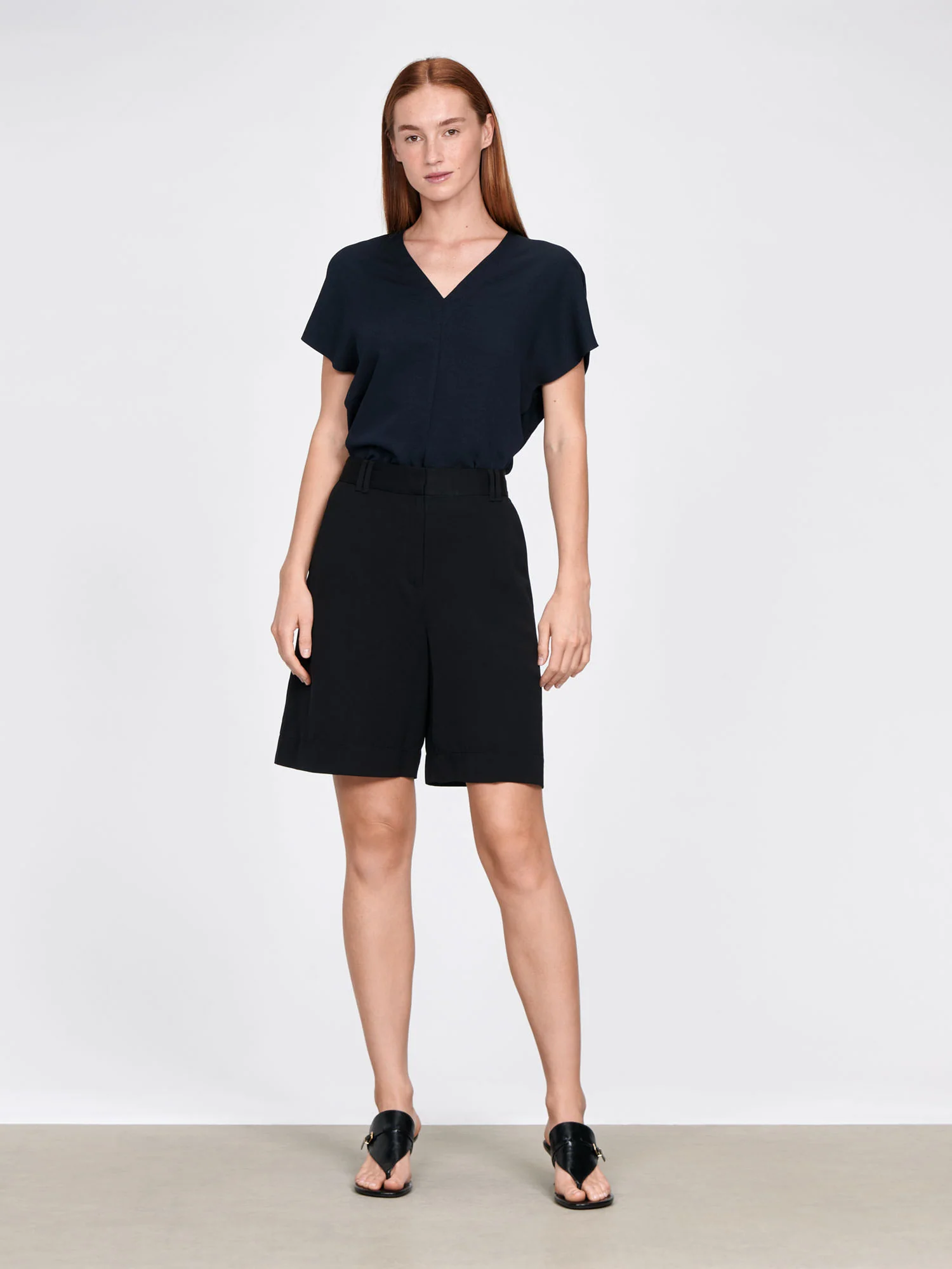 GRAINY TWILL COCOON TOP - Image 4