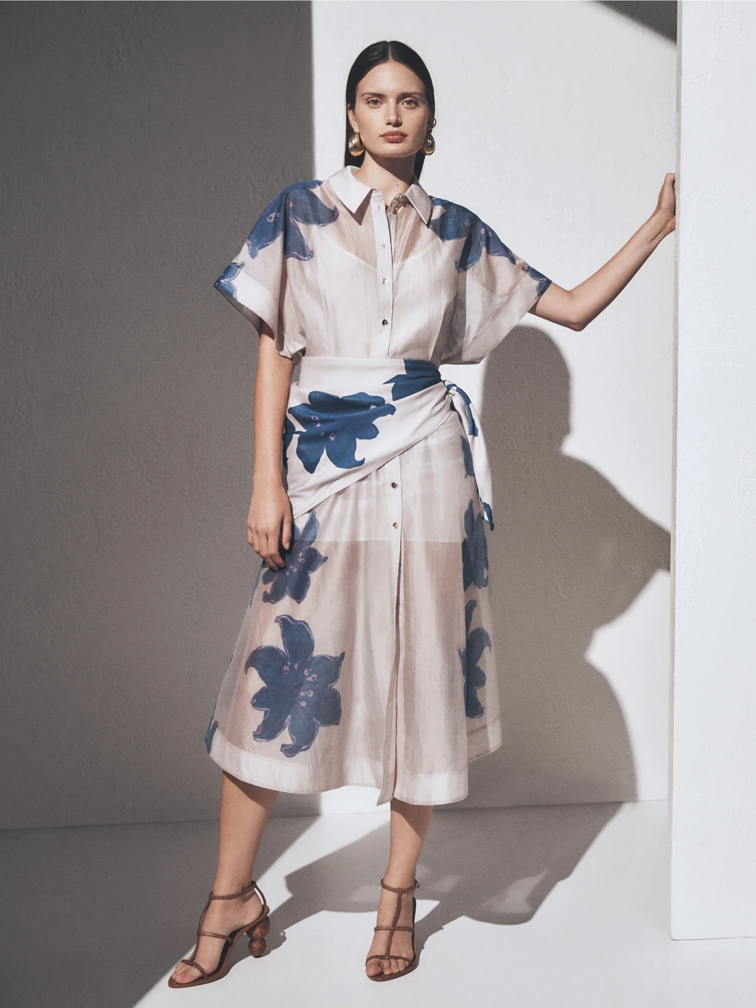 IVORY LILY SHIRTDRESS - Image 7