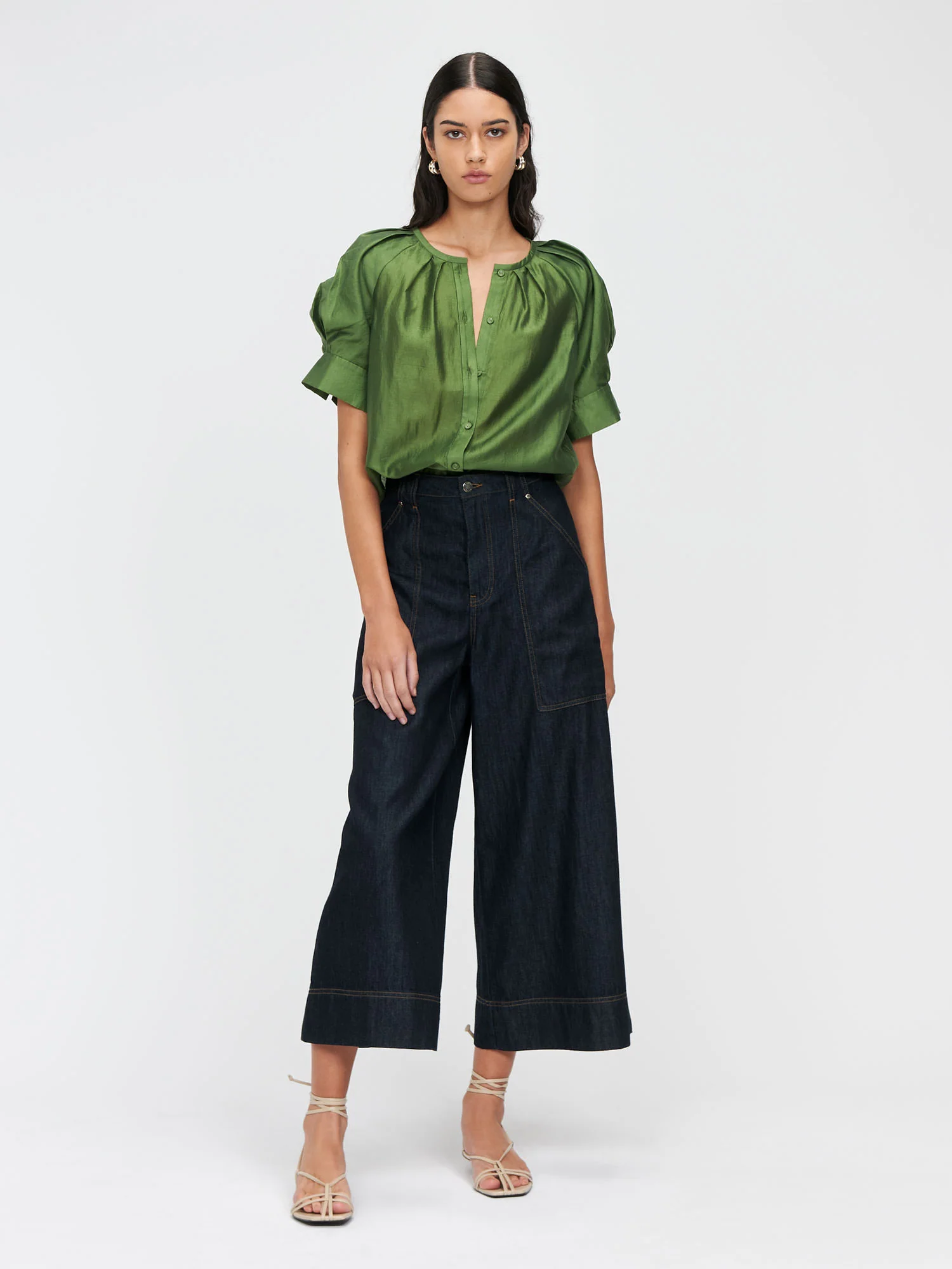 LIGHT TENCEL RAGLAN SHIRT - Image 2
