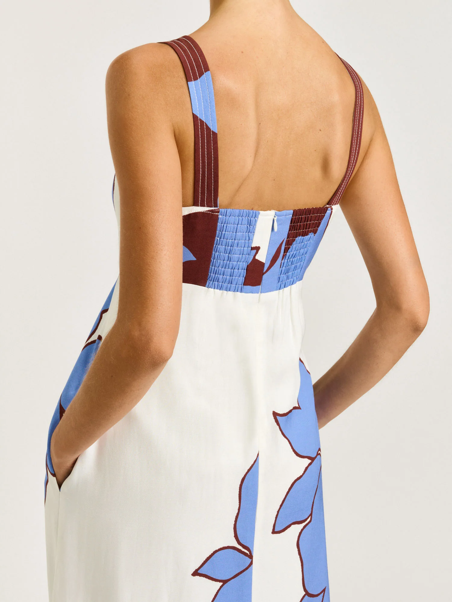 LILAC POINSETTIA MAXI SUNDRESS - Image 4