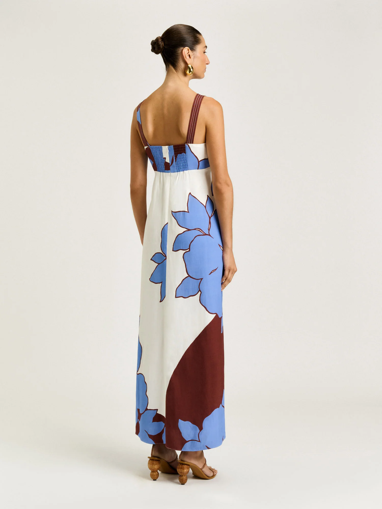 LILAC POINSETTIA MAXI SUNDRESS - Image 5
