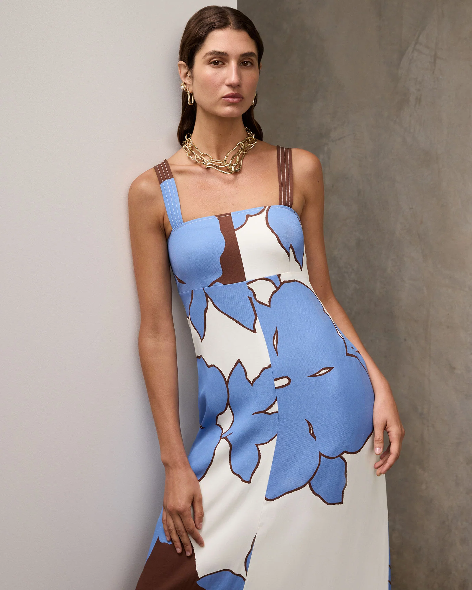 LILAC POINSETTIA MAXI SUNDRESS - Image 7