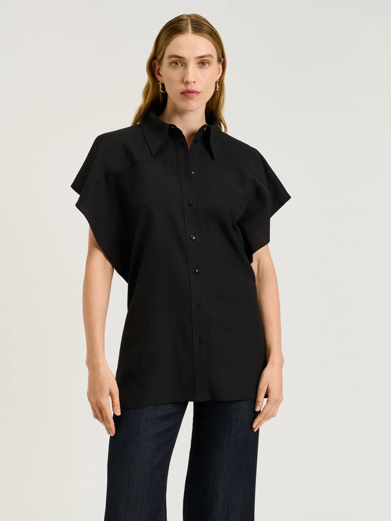 LYOCELL COTTON TUNIC SHIRT - Image 10