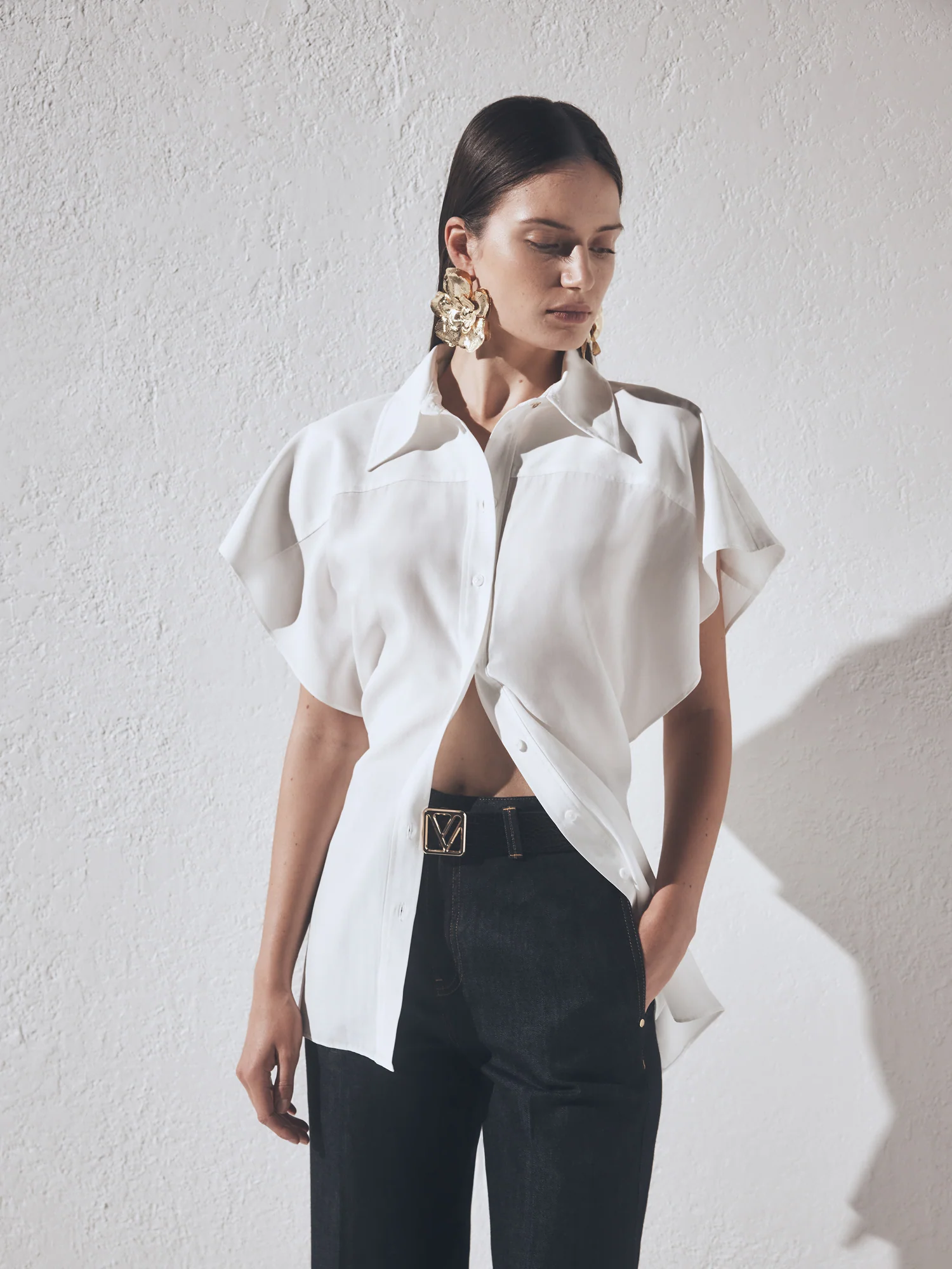 LYOCELL COTTON TUNIC SHIRT - Image 8