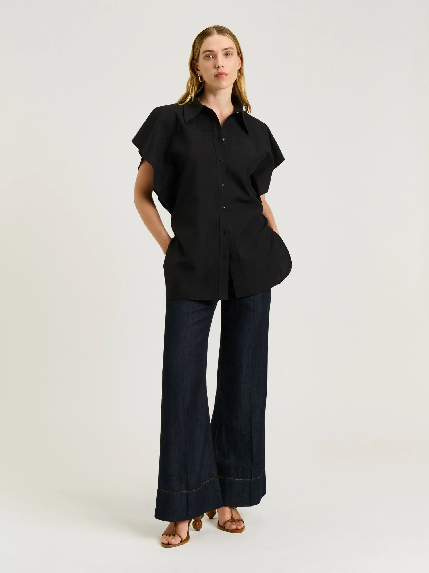 LYOCELL COTTON TUNIC SHIRT - Image 9