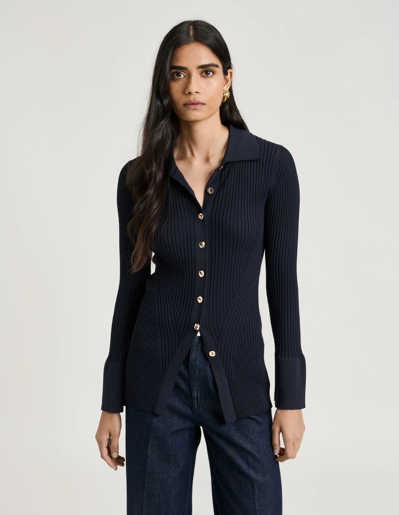 RIBBED KNIT SHIRT - Image 2