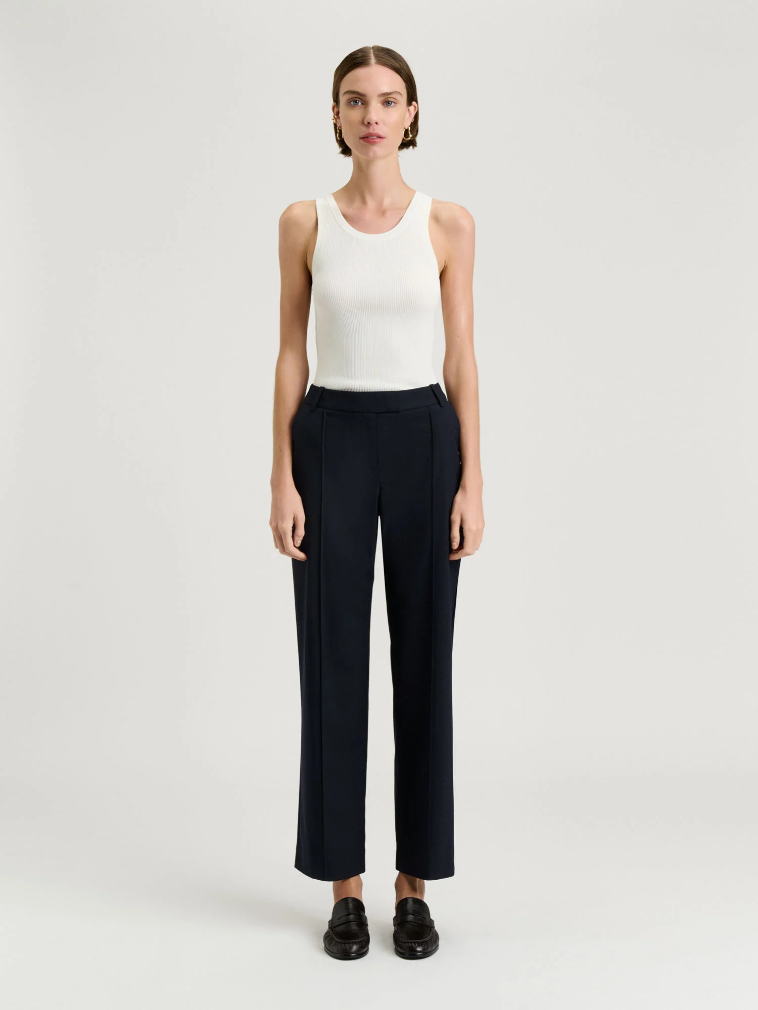 STRETCH SUITING STRAIGHT LEG PANT