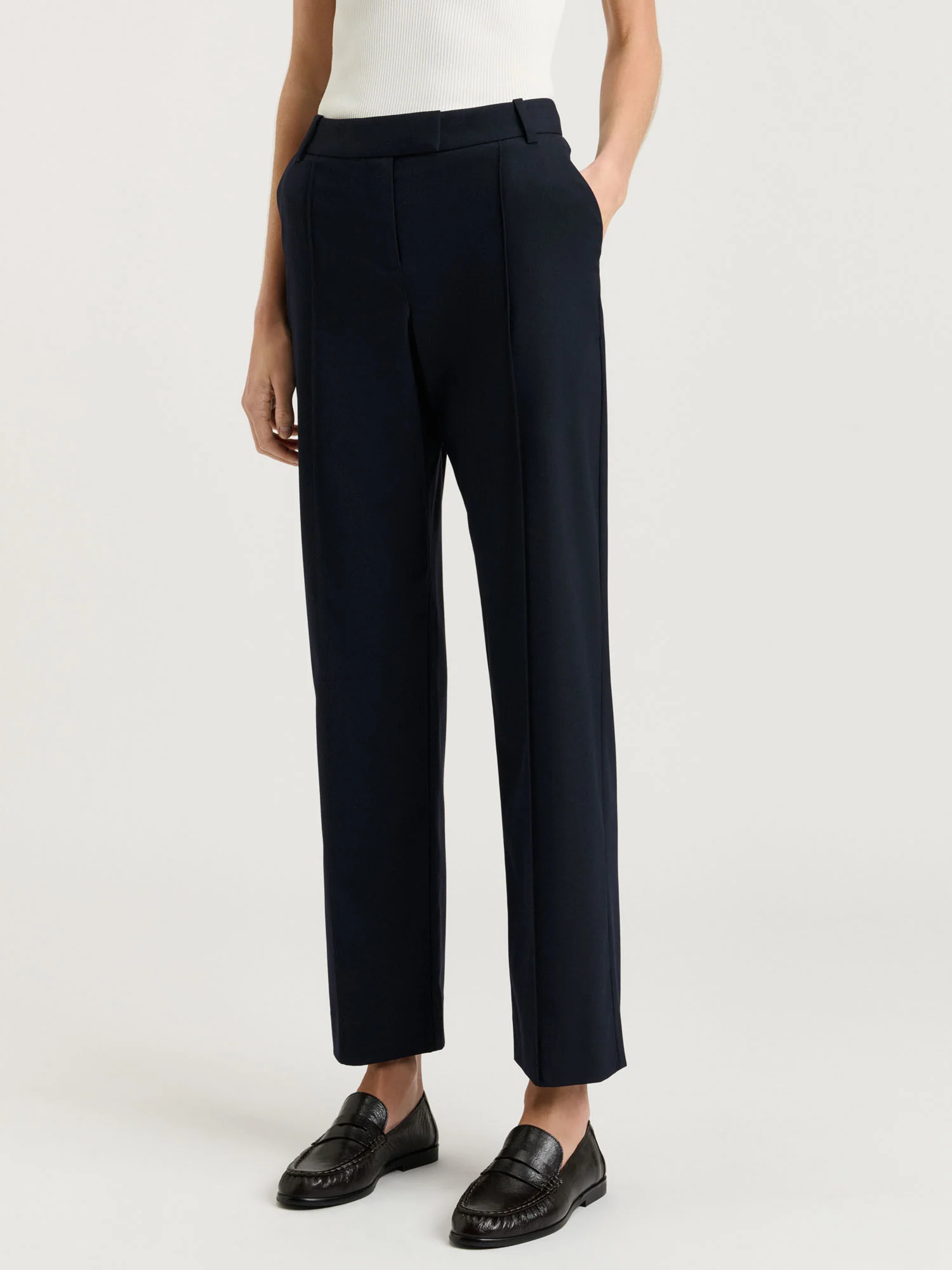 STRETCH SUITING STRAIGHT LEG PANT - Image 2