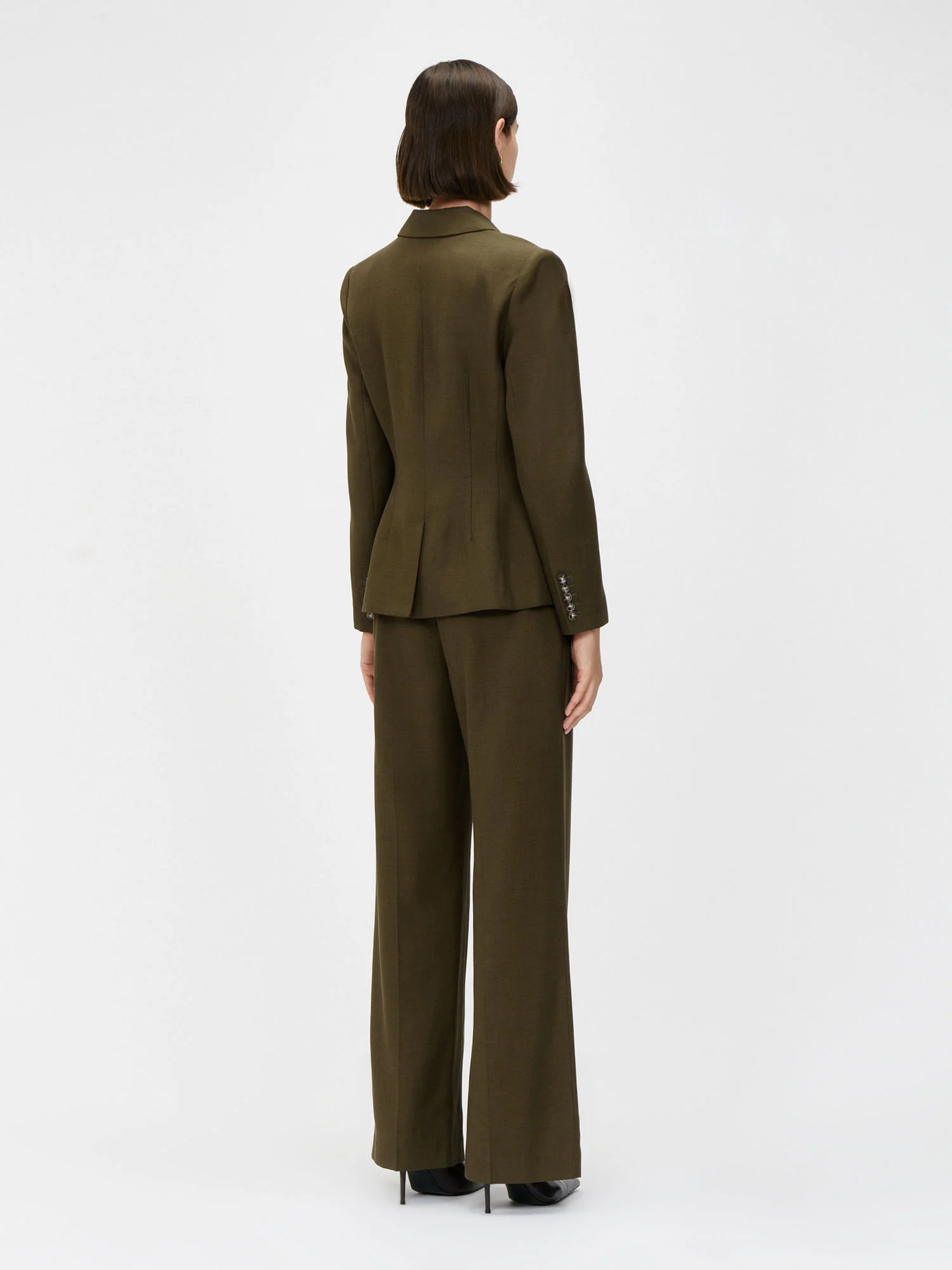 STRIPE TWILL STRAIGHT LEG PANT - Image 9
