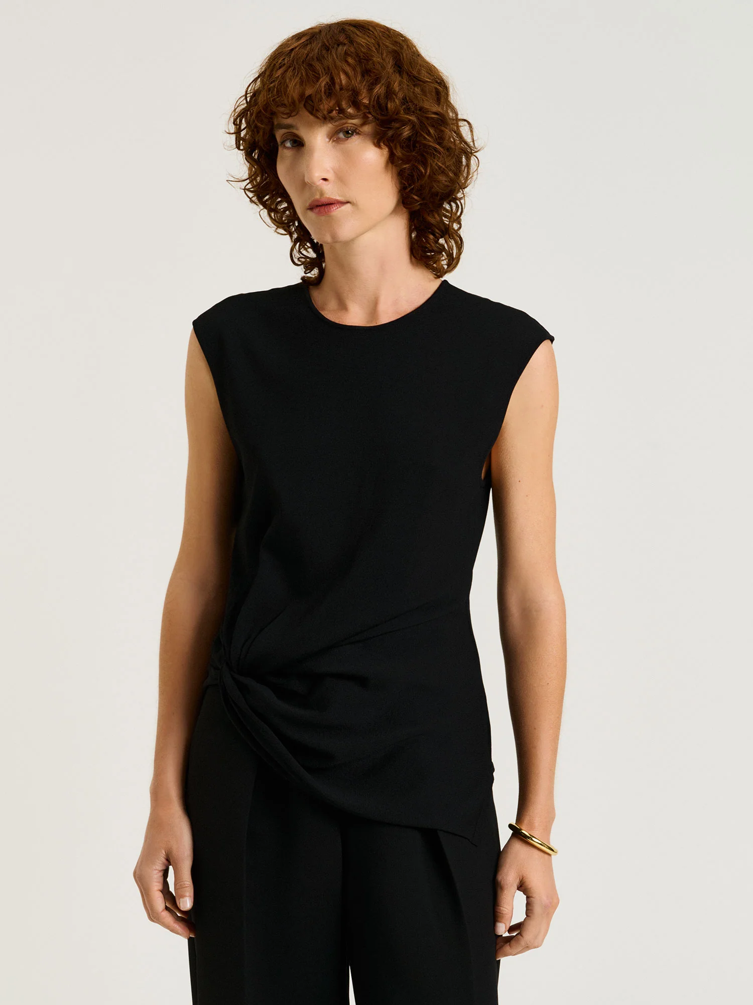 TWIST FRONT KNIT TOP - Image 7