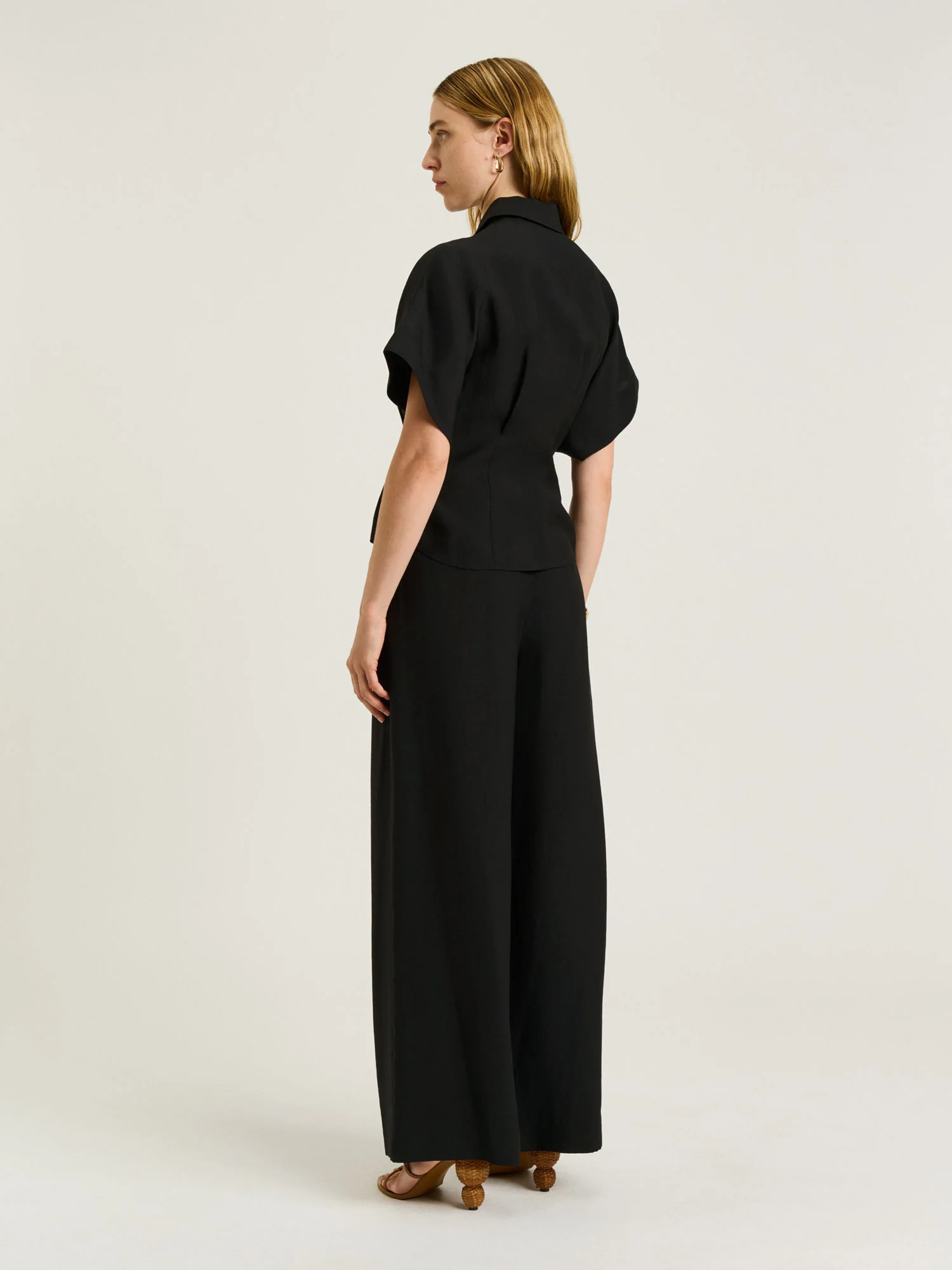 WASHER LYOCELL TUCKED SHIRT - Image 10