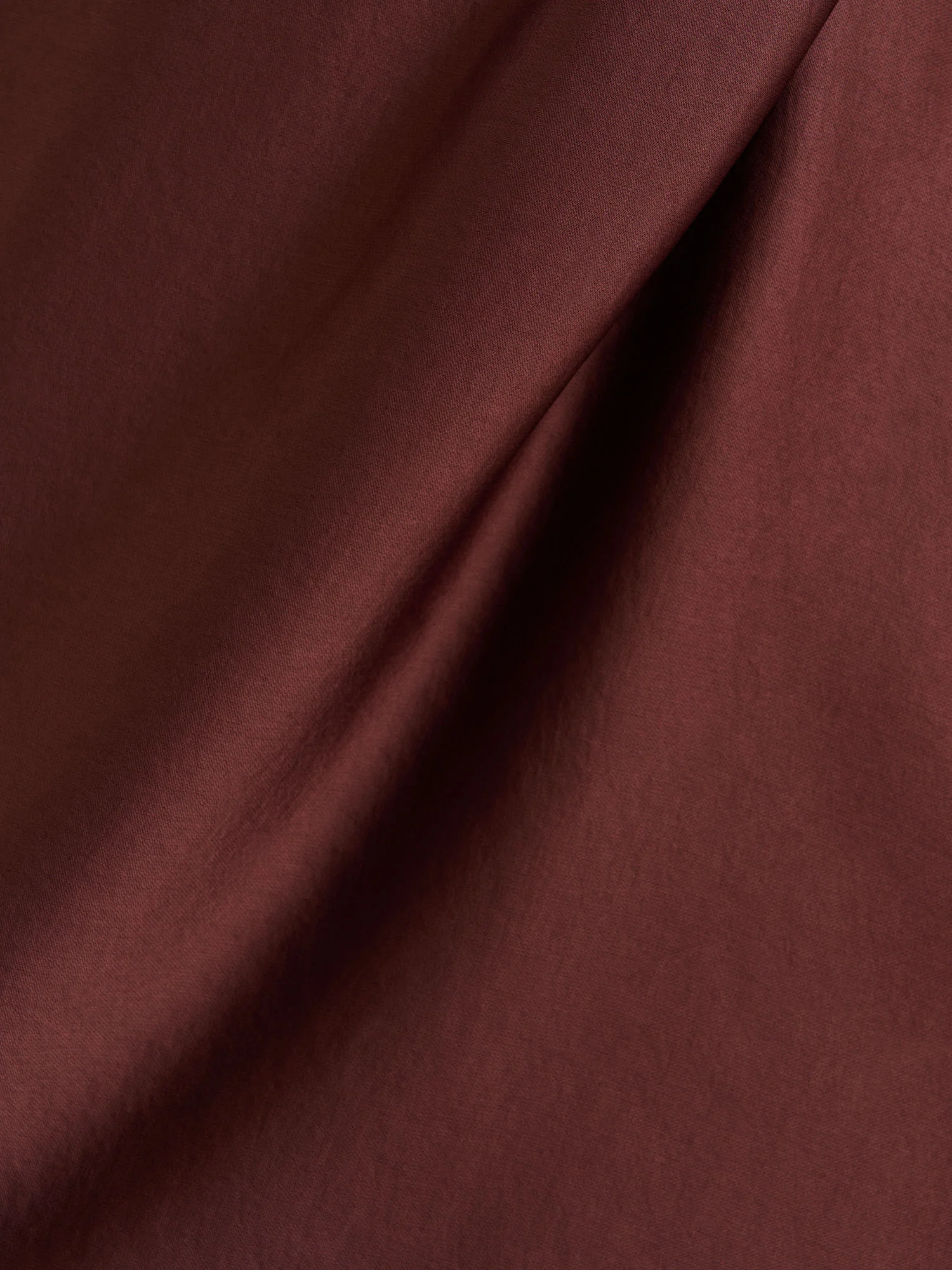 WASHER SATIN GATHERED SHOULDER TOP - Image 6